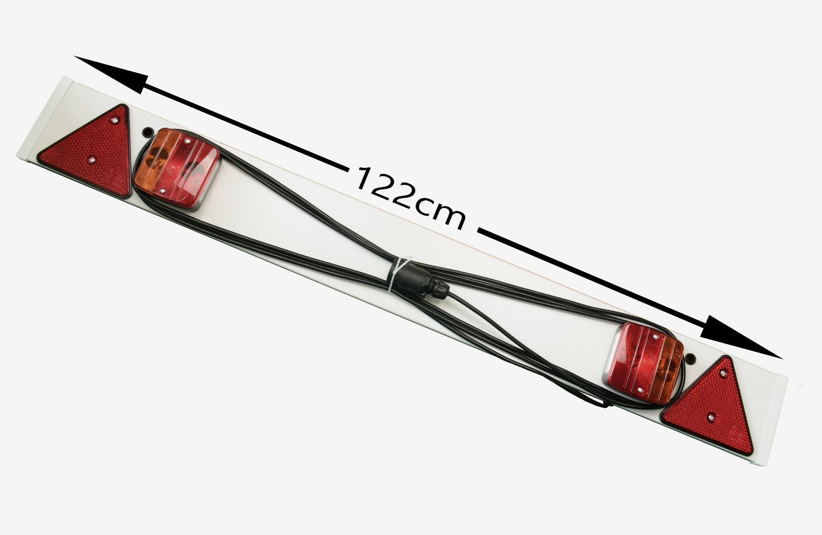 3ft 4ft 5ft Standard or LED Trailer Light Board Cable Caravan Car Van