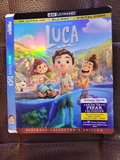 4K HD SLIPCOVER ONLY / DISNEY'S LUCA /NO MOVIE /NOTHING ELSE INCLUDED