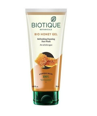 biotique honey gel face wash price