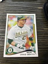 2014 Topps Series 2 #477 Craig Gentry Oakland Athletics