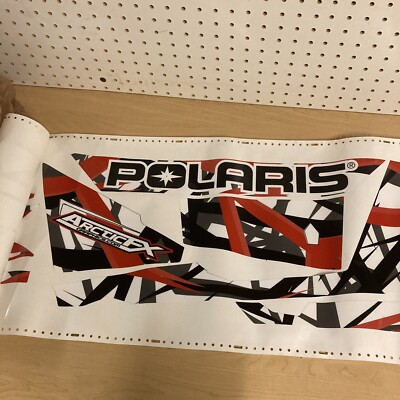 OEM Polaris ArcticFX Sled Wrap Decal Kit 2879760-293 BUR-FRACT-WRP_RED