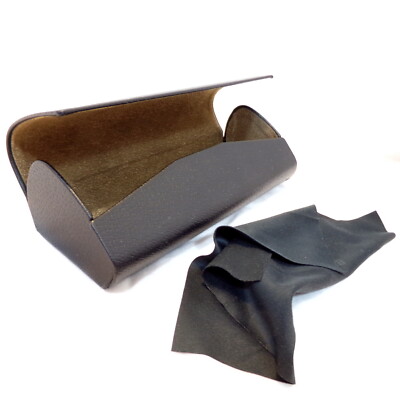 Burberry Black Leather Sunglasses Case s-l400.jpg main image 2