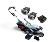 Akku Rasenm&auml;her Cramer 82LM46 incl 2 Akku 3Ah 46cm 82 V Mulchm&auml;her