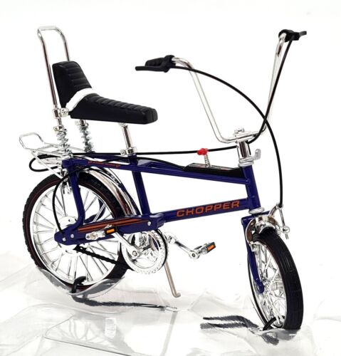 Toyway 1/12 - Chopper MK2 Model Bicycle Purple Retro 70's Bike The Hot One - Picture 3 of 8