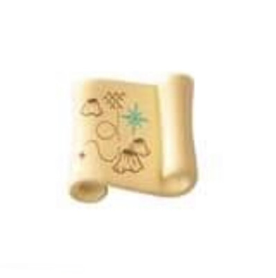 Authentic Origami Owl PIRATE S TREASURE HUNT MAP SCROLL Floating Enamel Charm