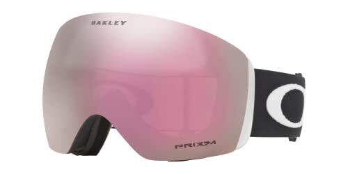 Oakley - HI Oakley Flight Deck PRIZM Men Goggles - Snow Hi Pink Iridium