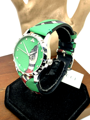 GUCCI Women's Watch YA1264081 G-Timeless Swiss Quartz Snake GUCCI Women's Watch YA1264081 G-Timeless Swiss Quartz Snake