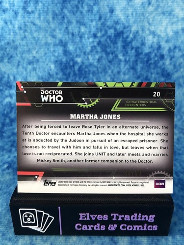 Doctor Who Extraterrestrial Encounters PURPLE /50 SINGLE Non-Sport Trading Card - Picture 42 of 184