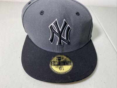 New York Yankees New Era Fitted 6-7/8 59Fifty Baseball Hat MLB | eBay