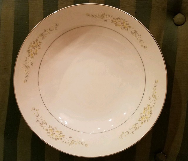 Vintage Lady Carolyn Fine China From Japan 9 1/2" Large Serving Bowl eBay