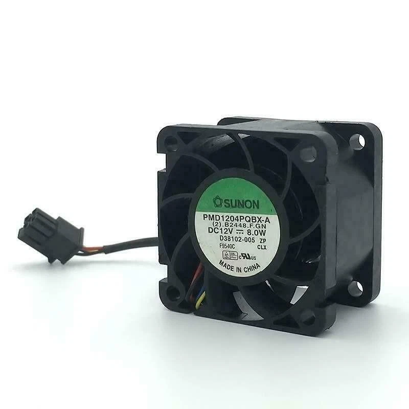 PMD1204QBX-A 12V 8.0W 4028 4cm 4-line Large air volume server fan - Image 2 of 4