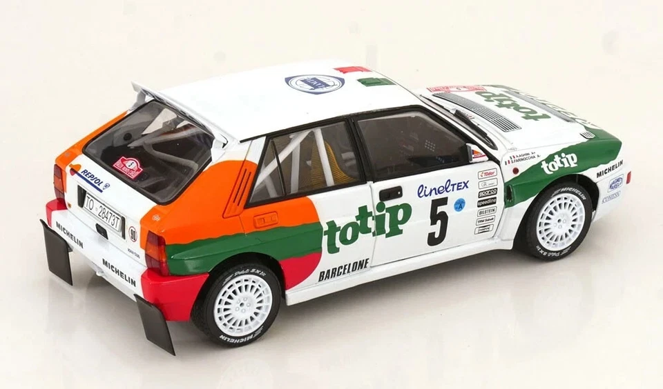 SOLIDO 1:18 AUTO LANCIA DELTA HF INTEGRALE #5 MONTECARLO RALLY  1993    S1807806 - Immagine 2 di 4