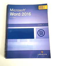 Microsoft Word 2016: Level 1, Printed Textbook with ebook Jill Mu