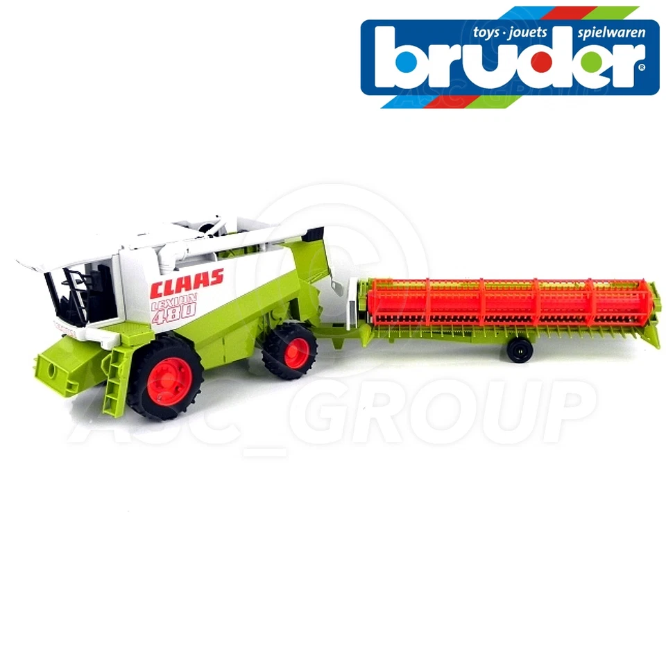 Bruder Giocattoli 02120 Claas Lexion 480 Mietitrebbiatrice 1:20 Scala Modello - Immagine 2 di 2