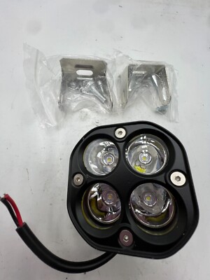 LED Super Turbo Fog Light (4x4) For Universal Bikes & Cars JG-954H-CY-W-1PC
