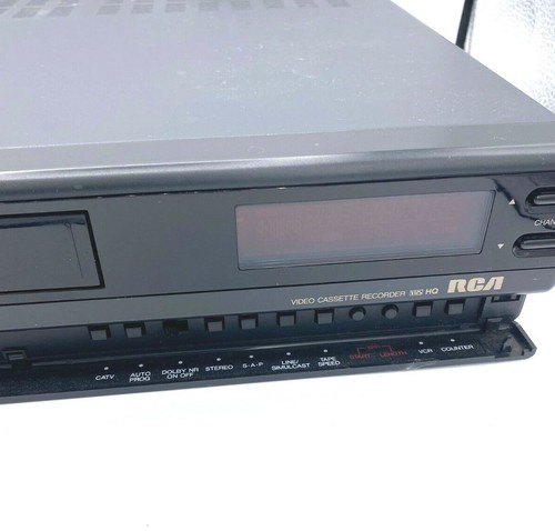 RCA Hi-Fi Stereo VCR VHS Video Cassette Recorder+AV Cable *TESTED* VR345 - Picture 2 of 4
