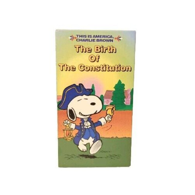 (未使用･未開封品)Peanuts: Birth Constitution Charlie Brown [VHS] 未使用・未開封品)Peanuts: Birth Constitution Charlie Brown