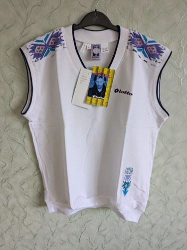 Lotto, Boris Becker Lotto vintage 90s tennis Pullover Vest Sleeveless Jumper Shirt
