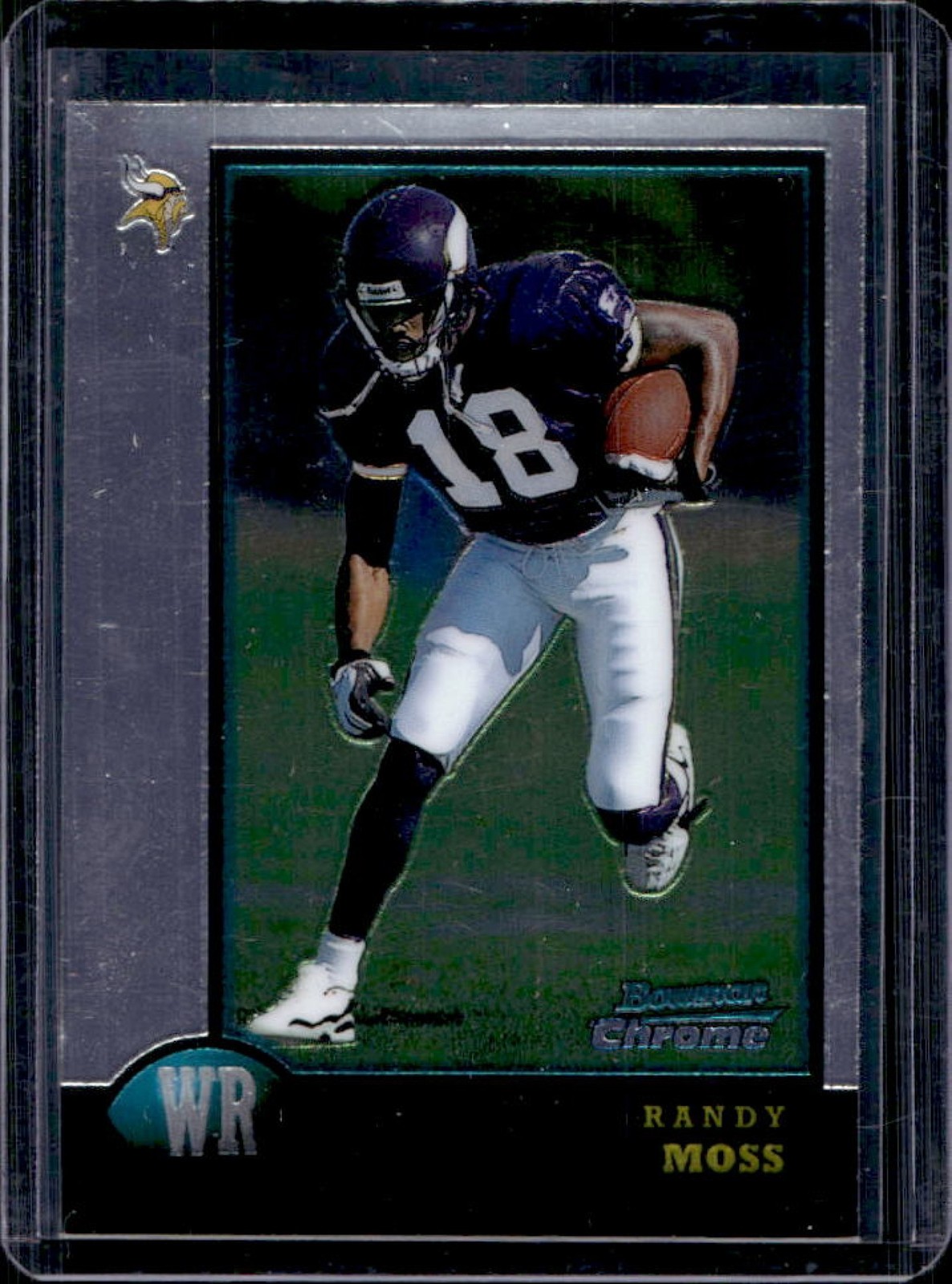 1998 Bowman Chrome Randy Moss Rookie RC #182 Vikings