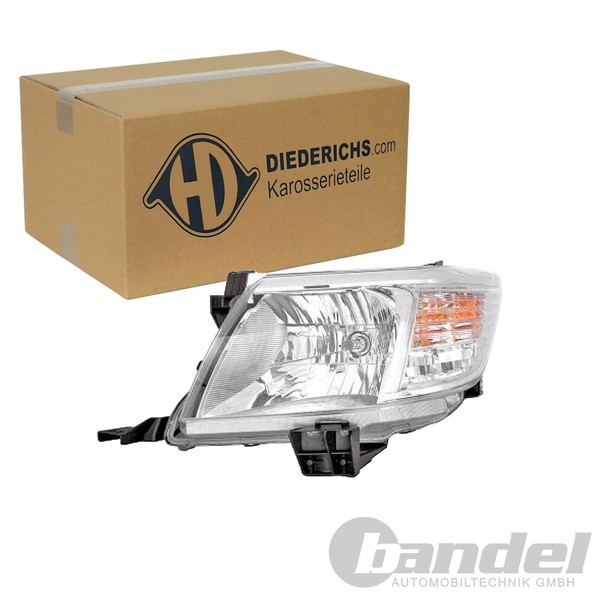 Diederichs Halogen Scheinwerfer Links Passend FüR Toyota Hilux | 6685881-image