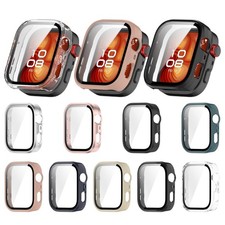 Thin Fit Full Body Shielding Shock Absorb PC Glass for watch fit 4
