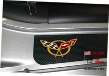 Corvette Door Sill Decals - Yellow - 1997-2004 C5  Z06