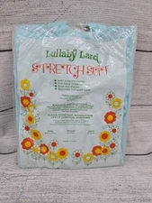 VTG LULLABY LAND Baby Pajamas One Piece Sleep N Play Suit Aqua NEW