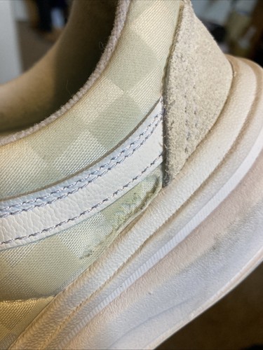 Vans Women's Platform White Check Cream Skateboarding Shoes Size 4.5 UK 500264 - Picture 23 of 24
