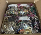 19lbs+ Lot of Vintage to Now WEARABLE Mixed Costume Jewelry Box Bulk Resale #3!