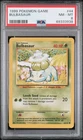 Bulbasaur 44 Pokemon Game PSA 8
