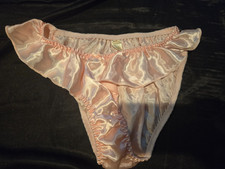 Classified Satin Flutter Bikini Panties size 6