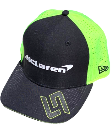 McLaren F1 Racing Lando Norris Black/Neon Green Performance cap