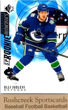 2020-21 SP #132 Olli Juolevi RC Rookie Blue