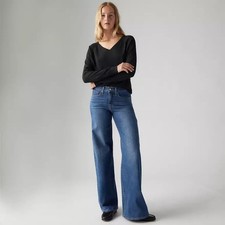   Best Seller Levi's 318 Shaping Wide Leg Women's Jeans Inseam 30