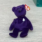 Ty Beanie Babies Princess Diana Purple Bear Plush Stuffed Animal Vintage 1997