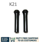 2x BLACK DOOR LOCKS KNOB PINS INTERIOR FOR DATSUN 510 620 KB110 240Z 260Z 280Z