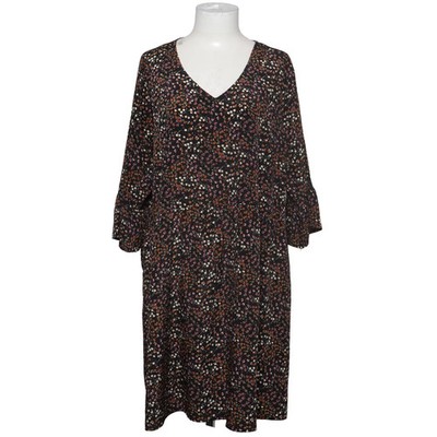 Zizzi, Kleid, Größe: S, Schwarz/Mehrfarbig, Polyester, Blumen, Damen #0tL