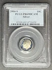 2004-S Silver Proof Roosevelt Dime PCGS PR-69 DCAM, Buy 3 Items, Get $5 Off!!