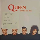 Queen I Want It All Vinyl Record VG+/VG+ QUEEN 10 1989
