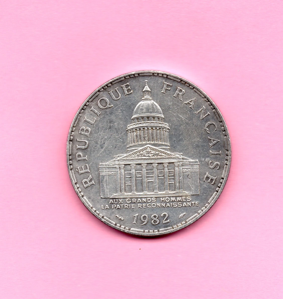 Pièce France 100 Francs Panthéon - 1984 Argent