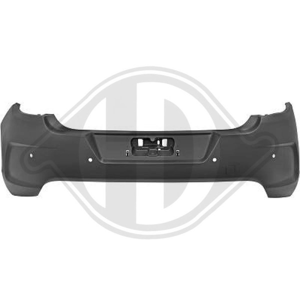 4073056 StoßStange Hinten FüR CitroËN C4 II (B7)-image