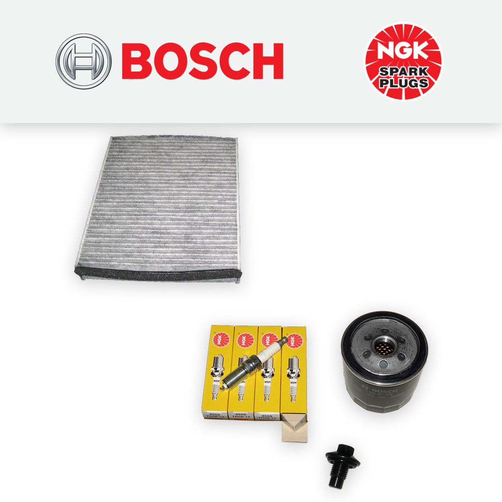 SERVICE KIT for FORD FOCUS MK3 1.6 TI-VCT OIL CABIN FILTERS PLUGS (2010-2012)