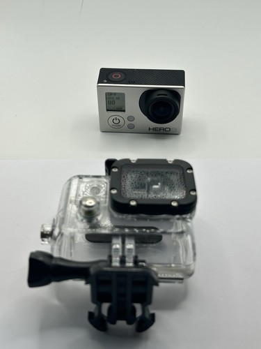 GoPro HERO3 Action Camera Silver With Waterproof Case - Picture 2 of 4