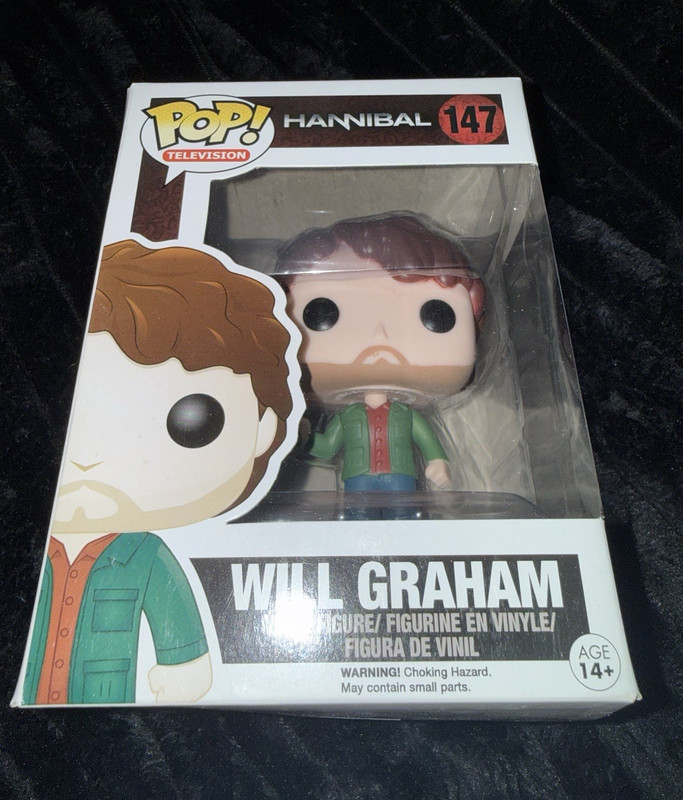 Funko Pop! Television Hannibal Will Graham Vinyl Figure #147 Age 14+ 2014 RARE!