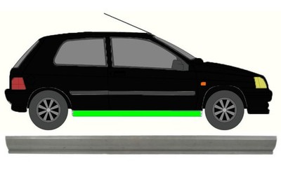 Schweller für Renault Clio I 1990   1998 rechts