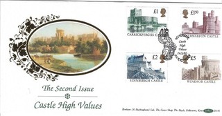 1992 Castle Definitves Benham FDC D176 Windsor SpHS