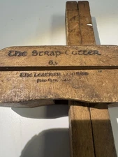 Vintage Leather Strap Cutter “The Strap-Cutter" by The Leather Works Prod. Co