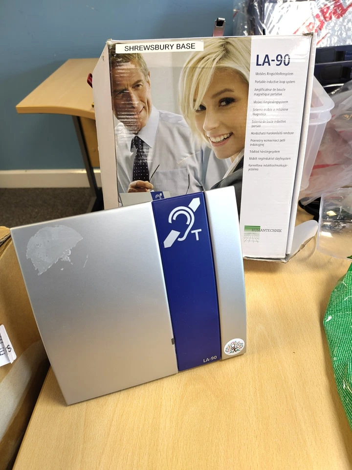 humantechnik LA-90 portable inductive loop system BOXED - Image 2 of 4