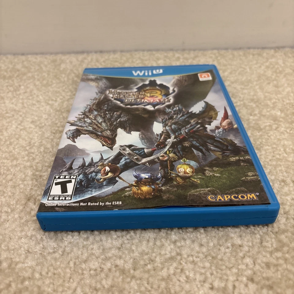 Nintendo Wii U Monster Hunter 3 Ultimate Video Game Capcom - Image 4 of 4