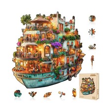 Voyage Garden Ship Puzzles Adults Gifts Wooden 260 Pieces 13.4 ... FAST USA SHIP
